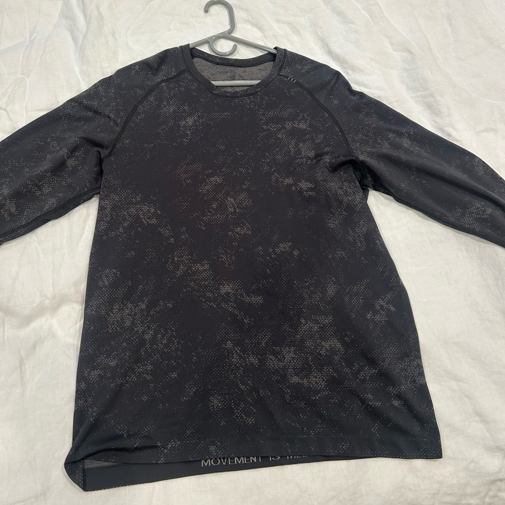 Lululemon Swiftly Tech LS – Black Camo (Movement is Medicine)